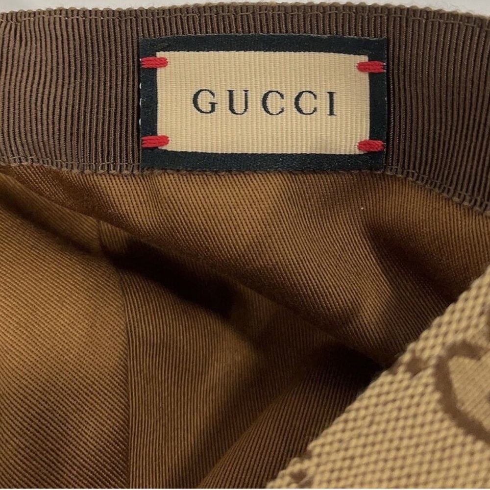 Authentic Gucci Brown Monogram Hat - image 2